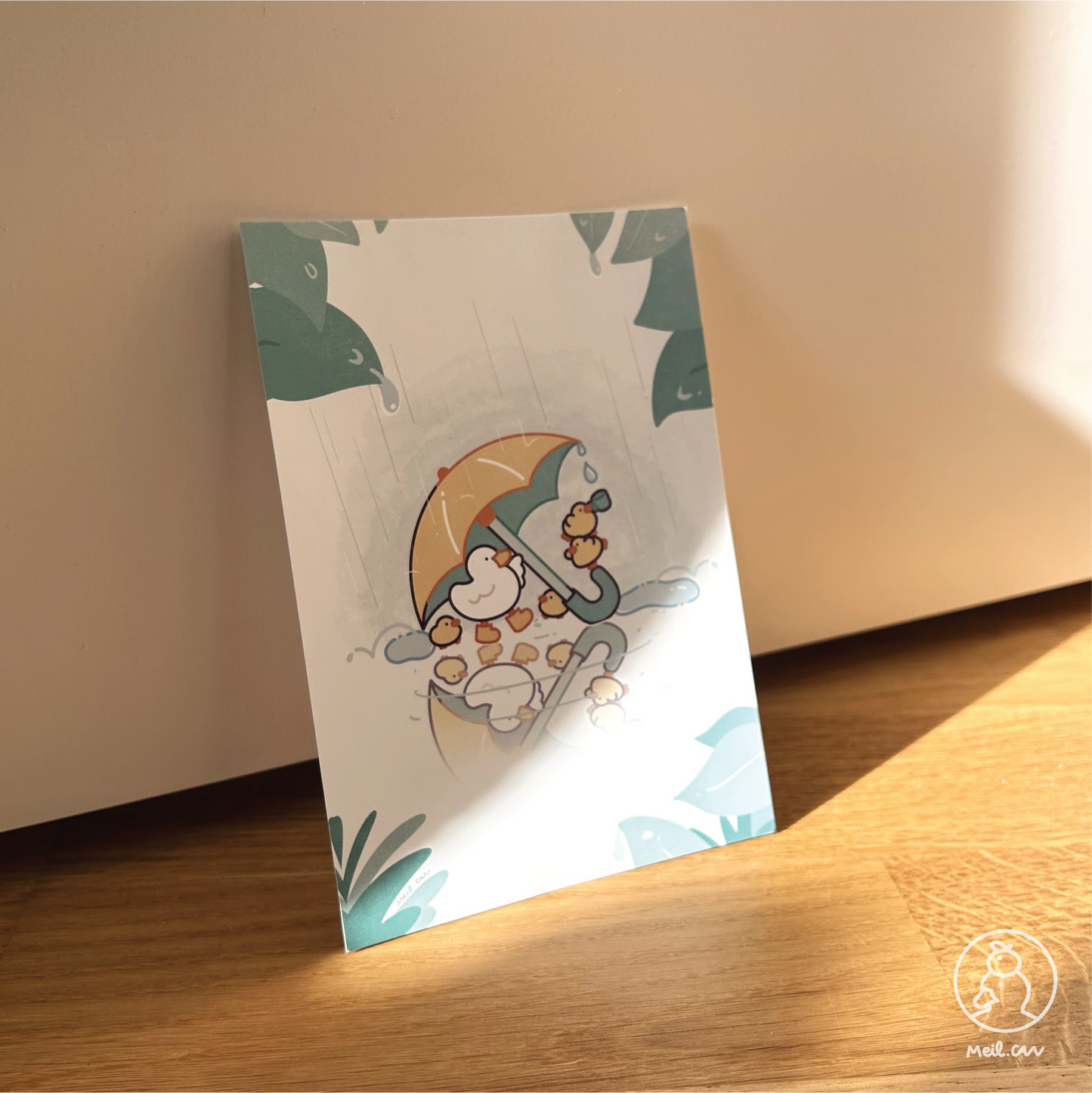 August 2024 - Ko-fi Archive - Duckie Membership Artprint | Cute Artprint