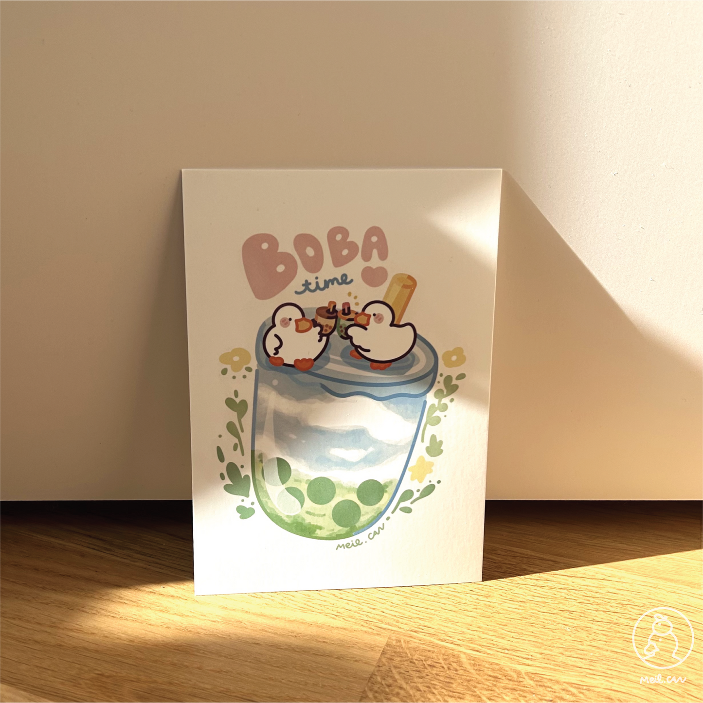 July 2024 - Ko-fi Archive - Duckie Membership Artprint | Cute Artprint