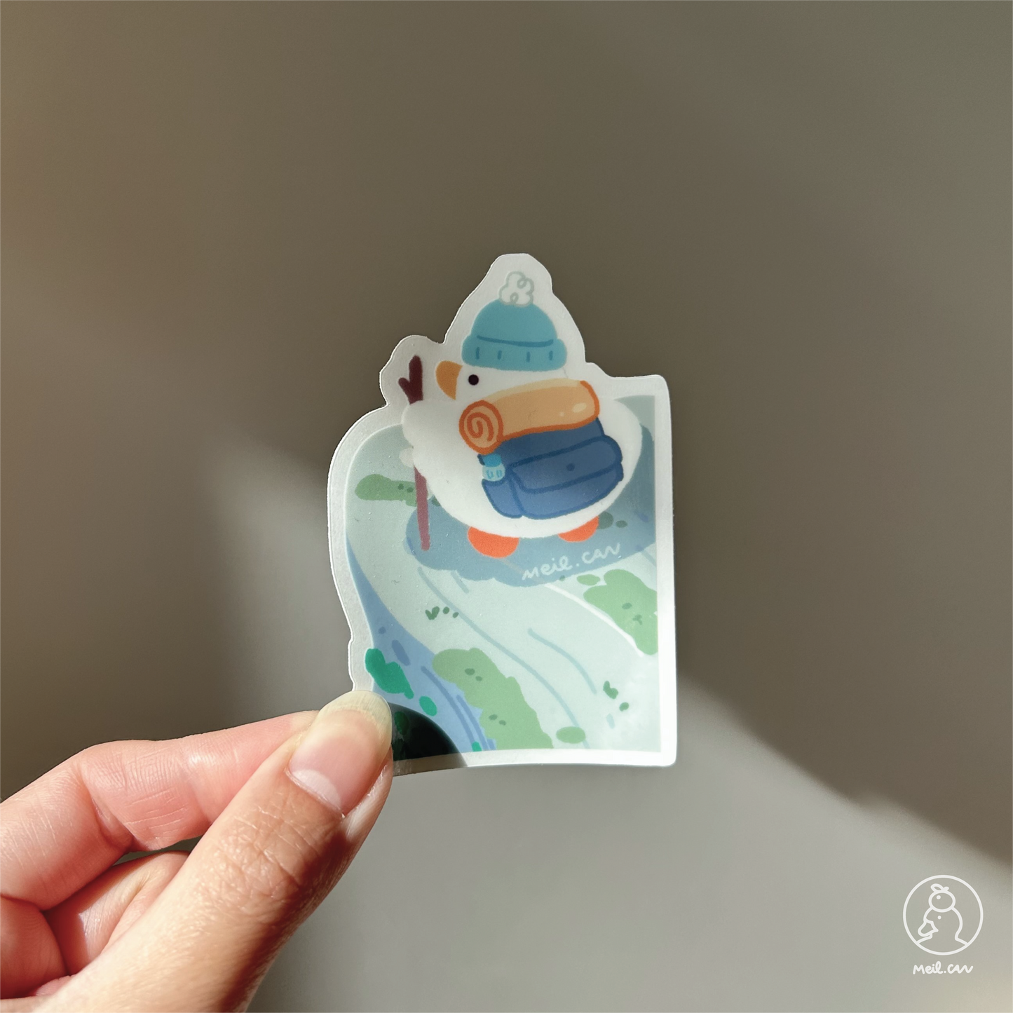 September 2024 - Ko-fi Archive - Duckie Membership Sticker | Cute Clear Sticker
