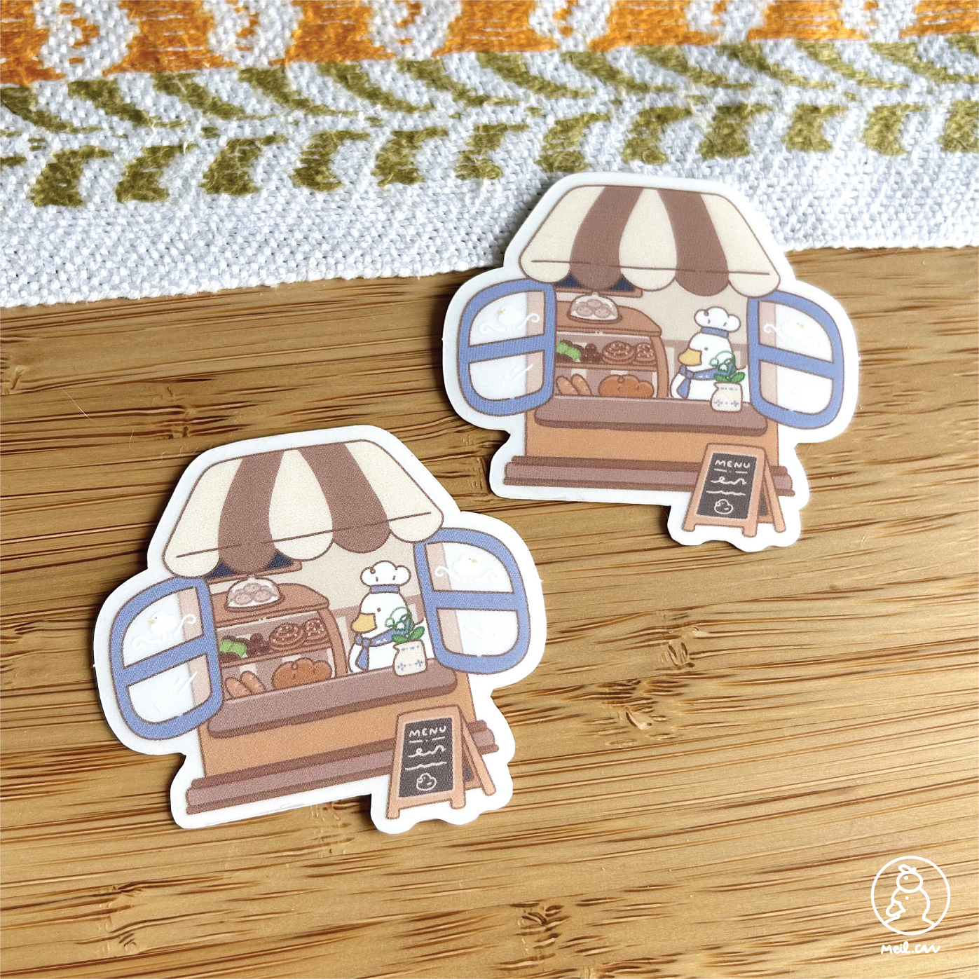 June 2024 - Ko-fi Archive - Duckie Membership Sticker | Cute Vynil Sticker