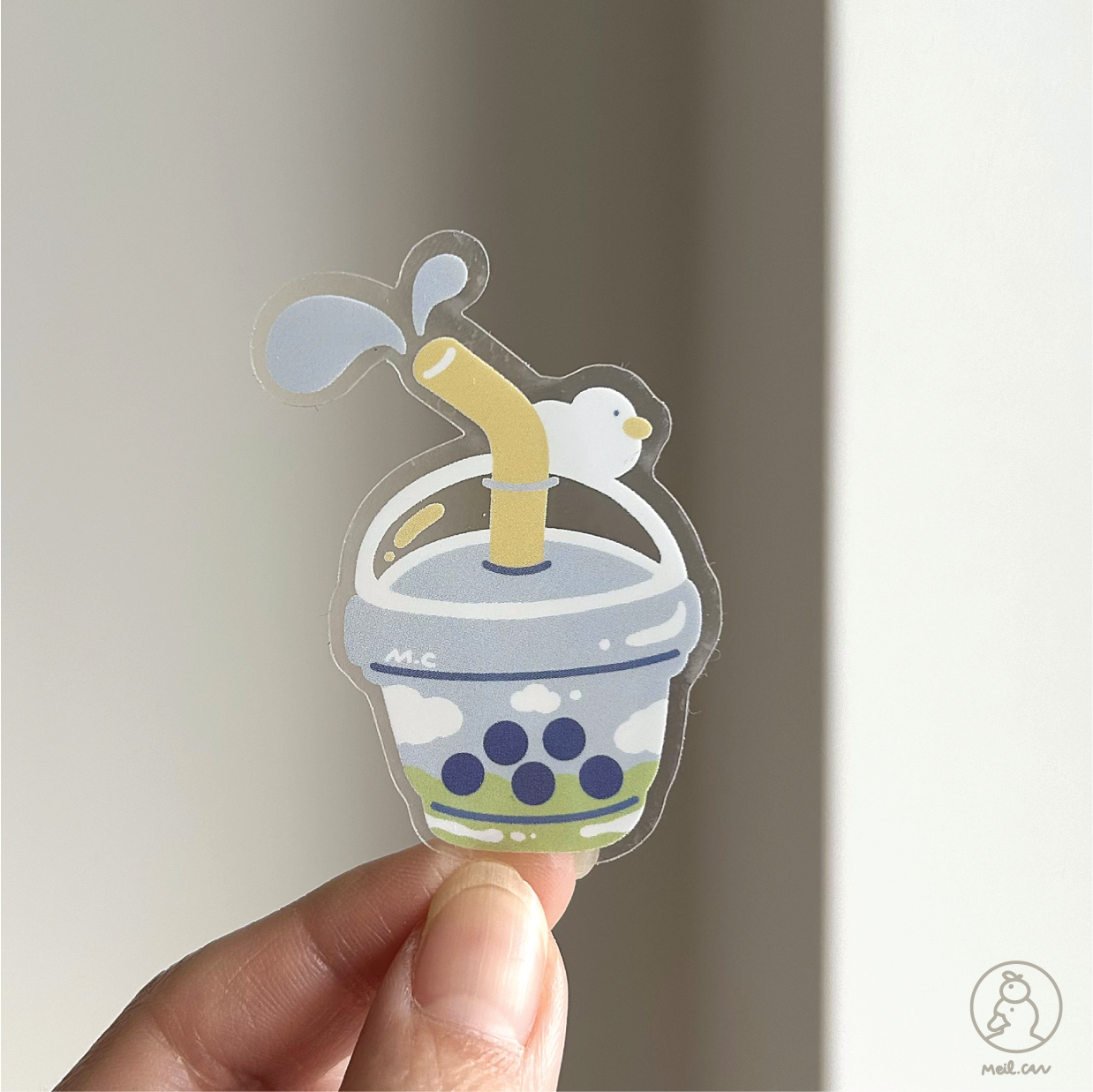 July 2024 - Ko-fi Archive - Duckie Membership Sticker | Cute Vynil Sticker