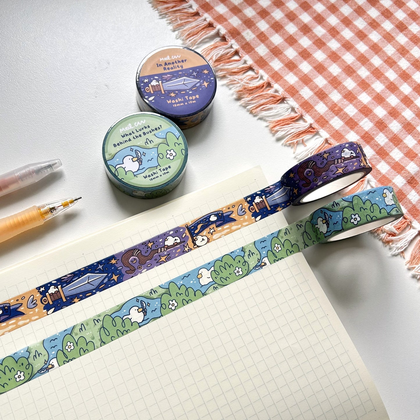 Behind the Bushes Washi Tape | Cute Washi Tape