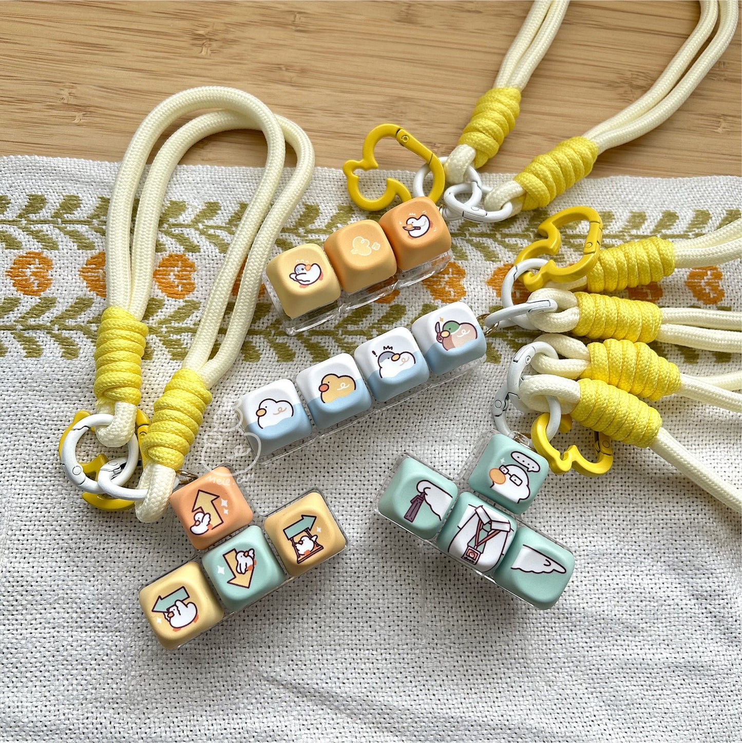 I'm Gonna Get You - 3 Buttons RGB Lights Clicky Keycap Keychain