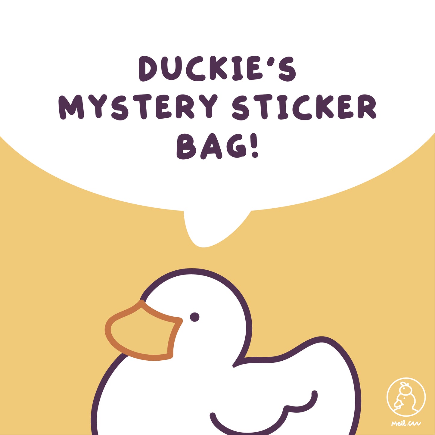 Duckie's Mystery Sticker Bag