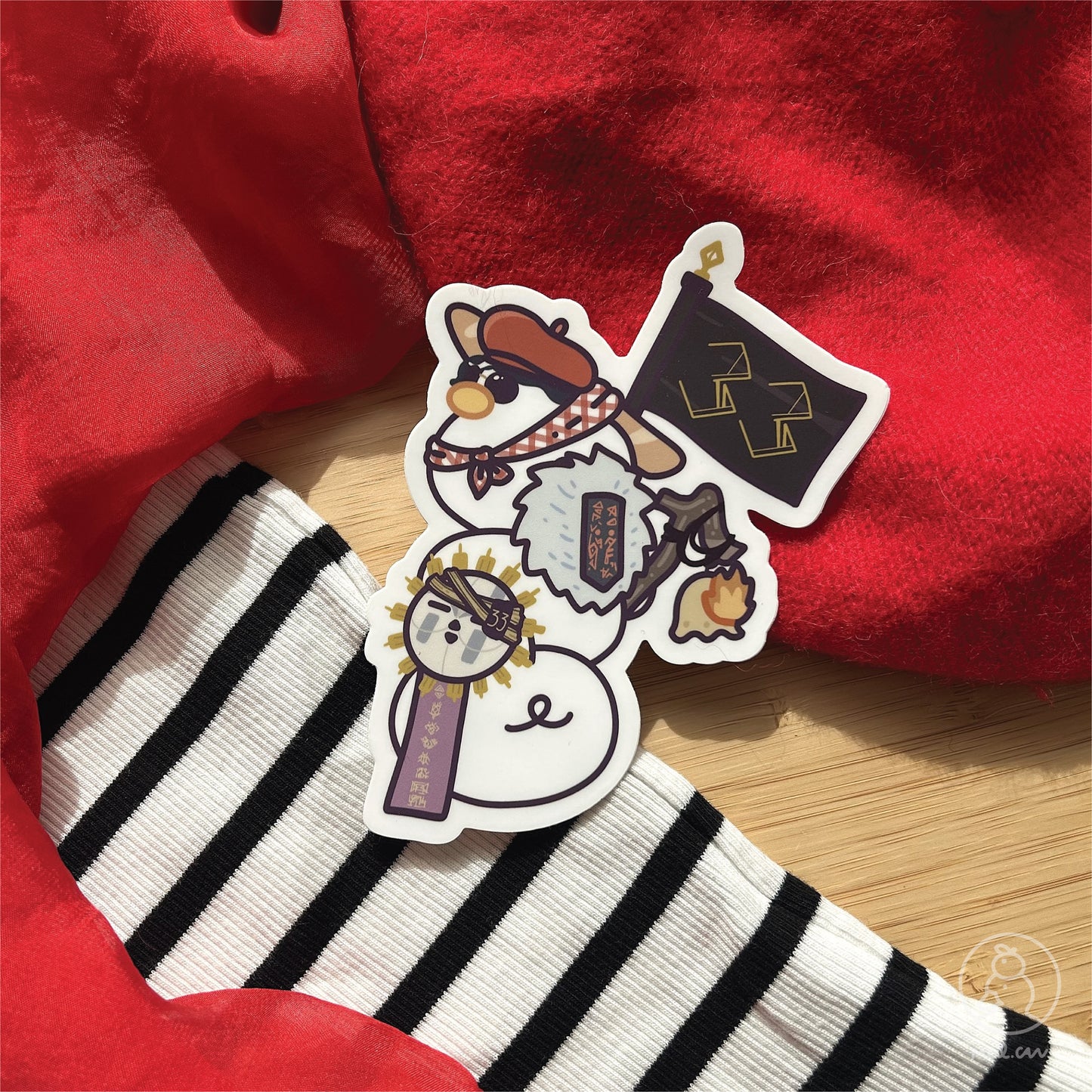 Expeditioners Besties Stickers | Die Cut Waterproof Stickers