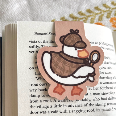 Sherduck Holmes - Duck Magnetic Bookmark