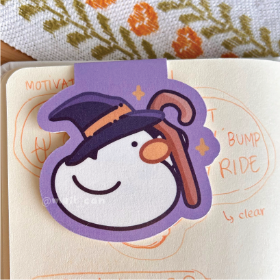 Wizarduck / Mage Duck - Duck Magnetic Bookmark
