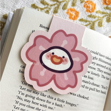 Sakura Duckie - Duck Magnetic Bookmark
