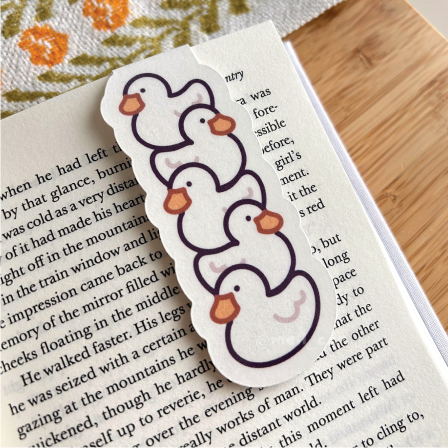 Tower of Duck - Duck Magnetic Bookmark