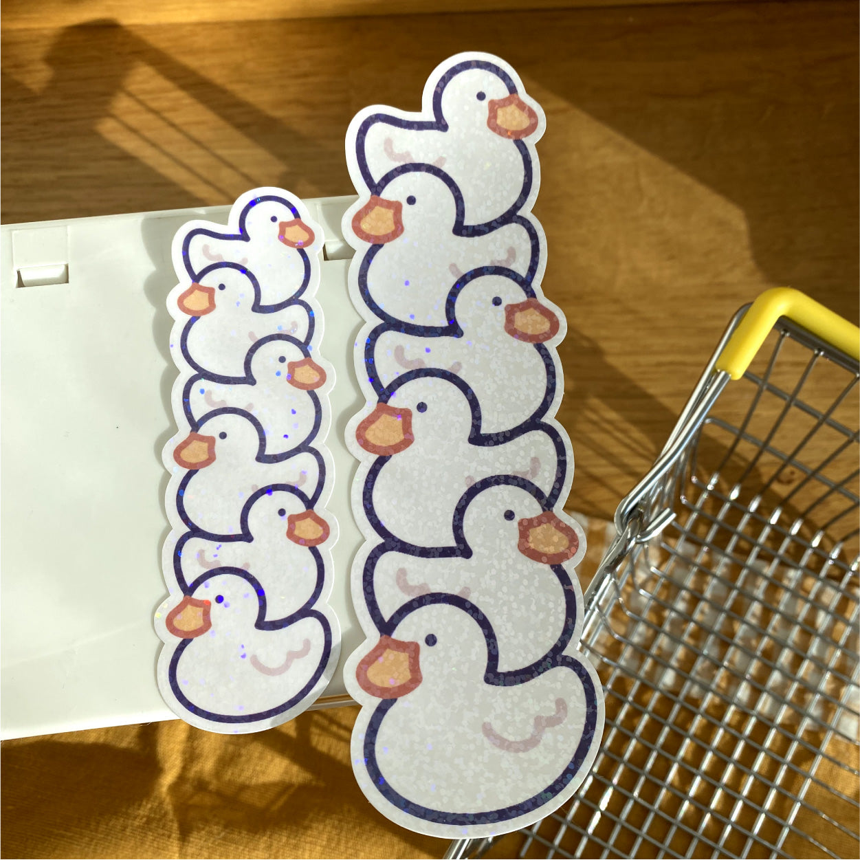 Tower of Quack Die Cut Sticker - Duck Stickers
