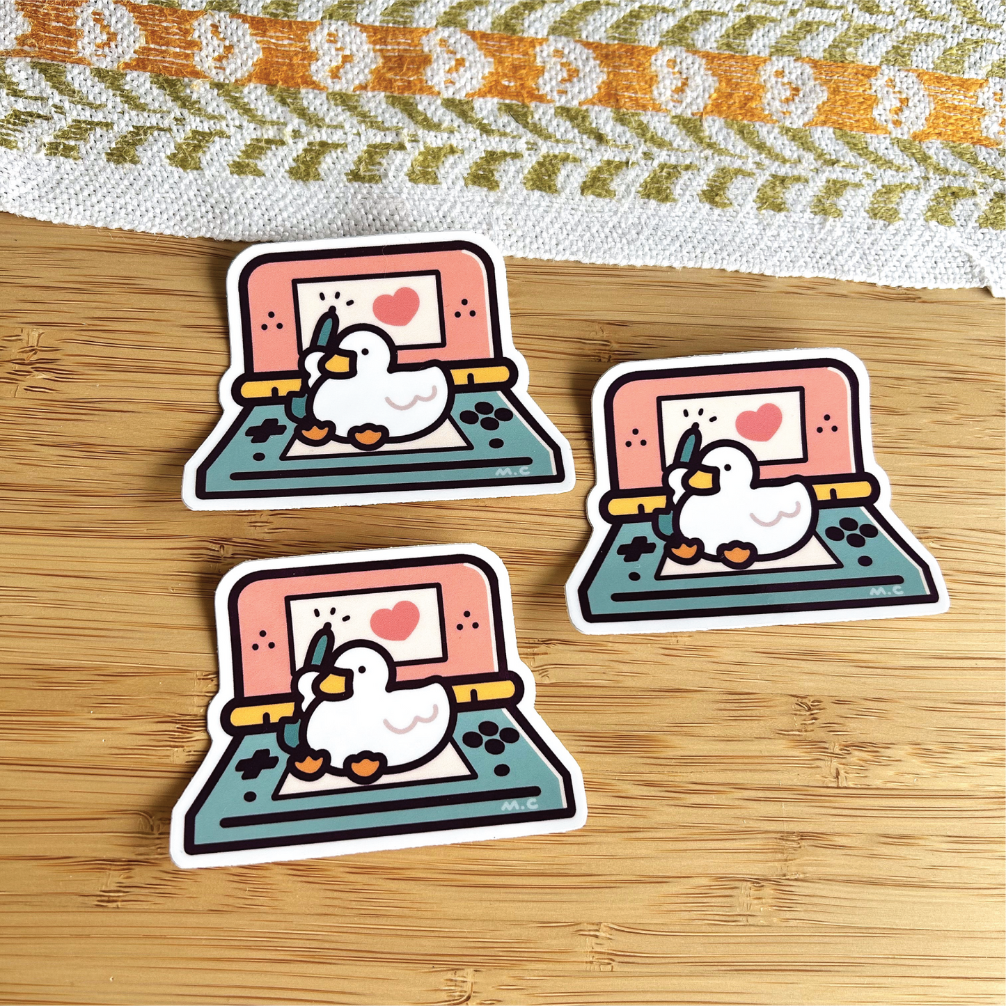 April 2024 - Ko-fi Archive - Duckie Membership Sticker | Cute Vynil Sticker