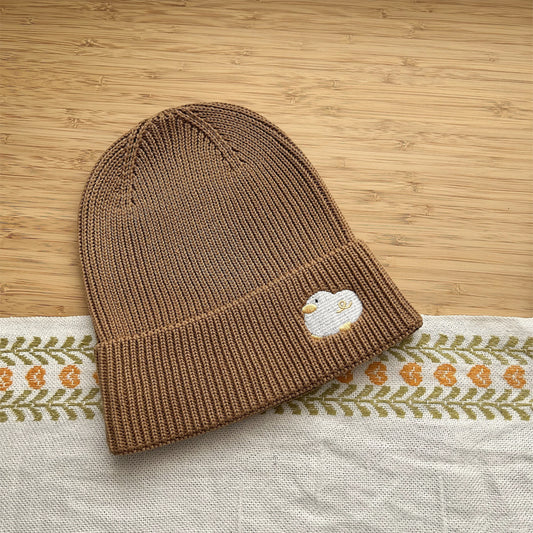 Beanie - Call Duck, Beige
