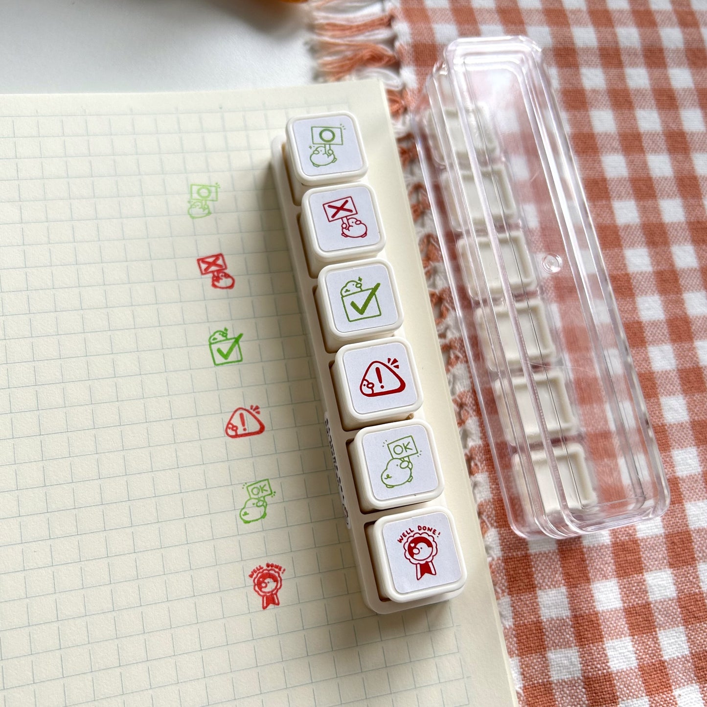 Push Button Stamp - Checklist