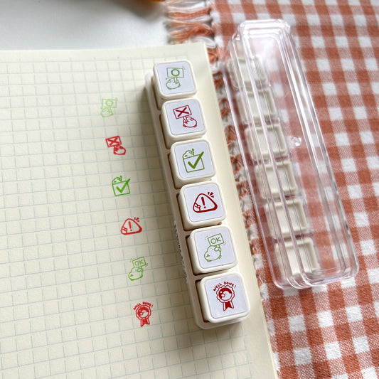 Push Button Stamp - Checklist