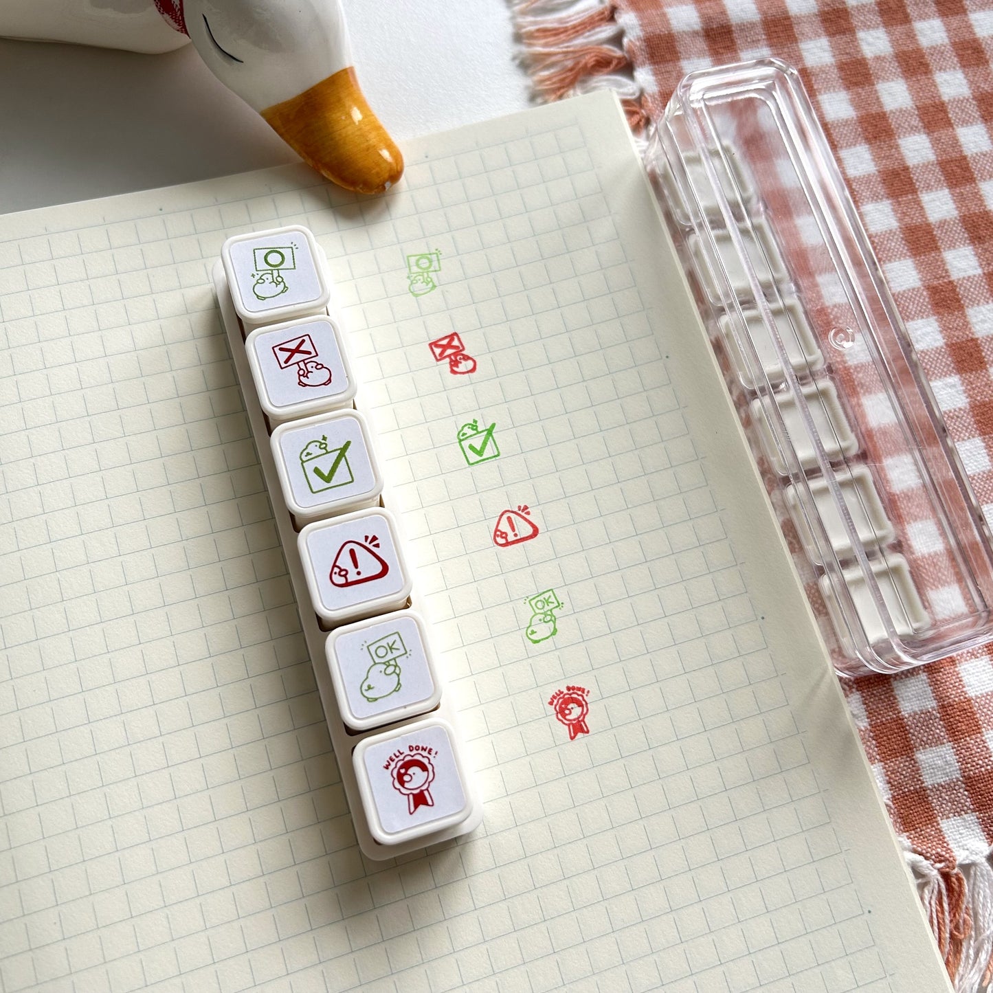 Push Button Stamp - Checklist