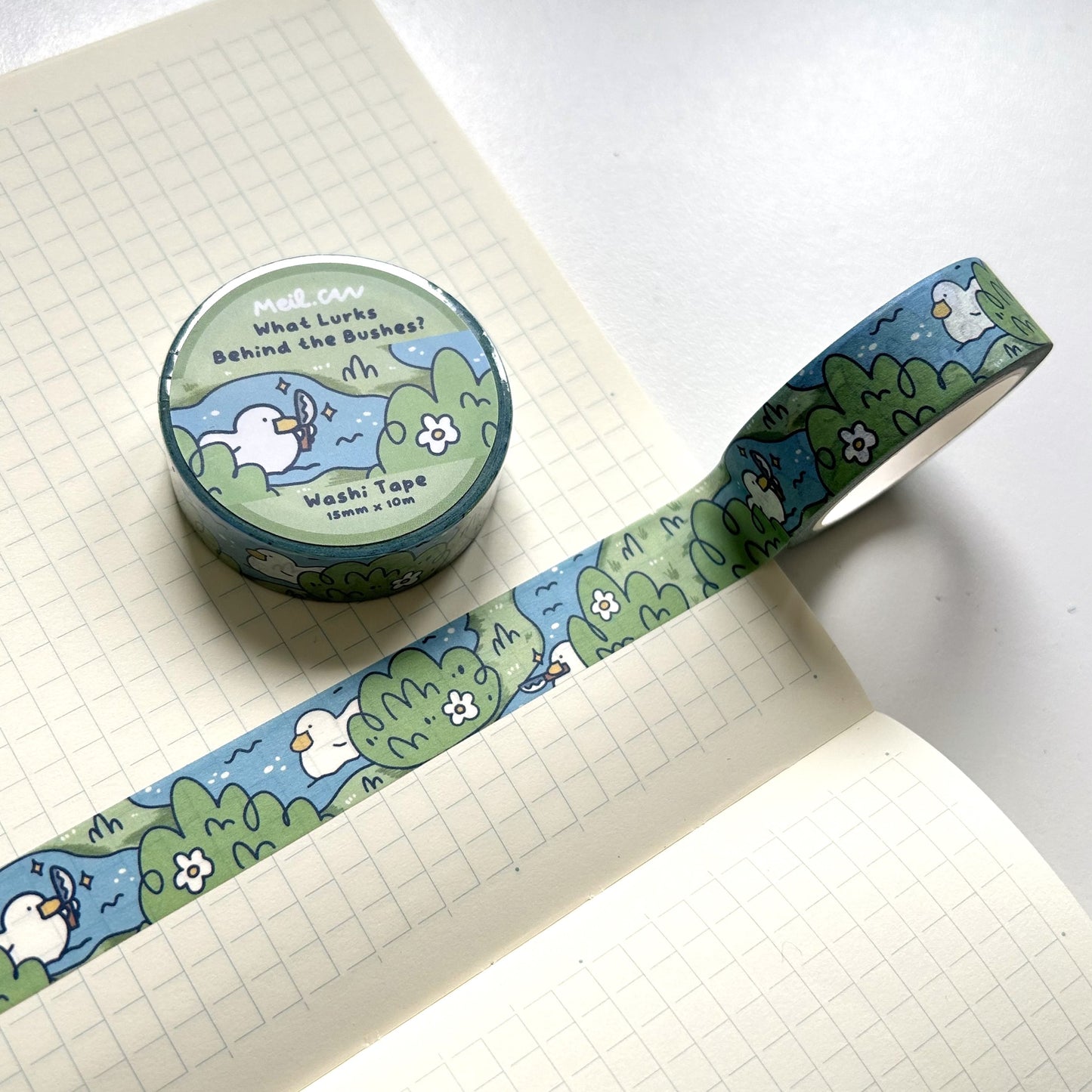Behind the Bushes Washi Tape | Cute Washi Tape