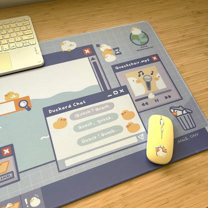 Desktop Ducks - XXL Desk Mat (Water Resistant) 90x40 cm