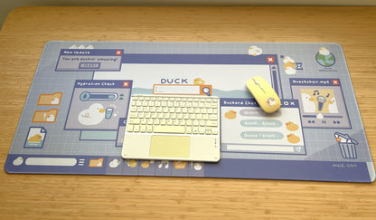 Desktop Ducks - XXL Desk Mat (Water Resistant) 90x40 cm