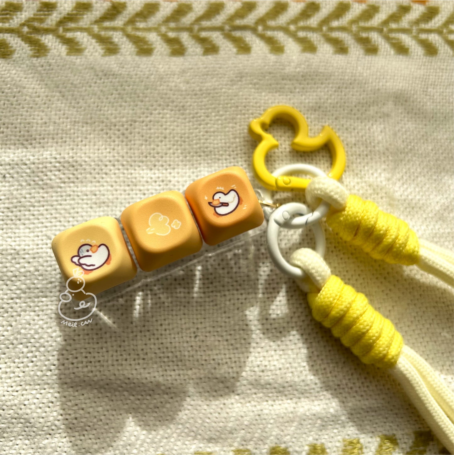 I'm Gonna Get You - 3 Buttons RGB Lights Clicky Keycap Keychain