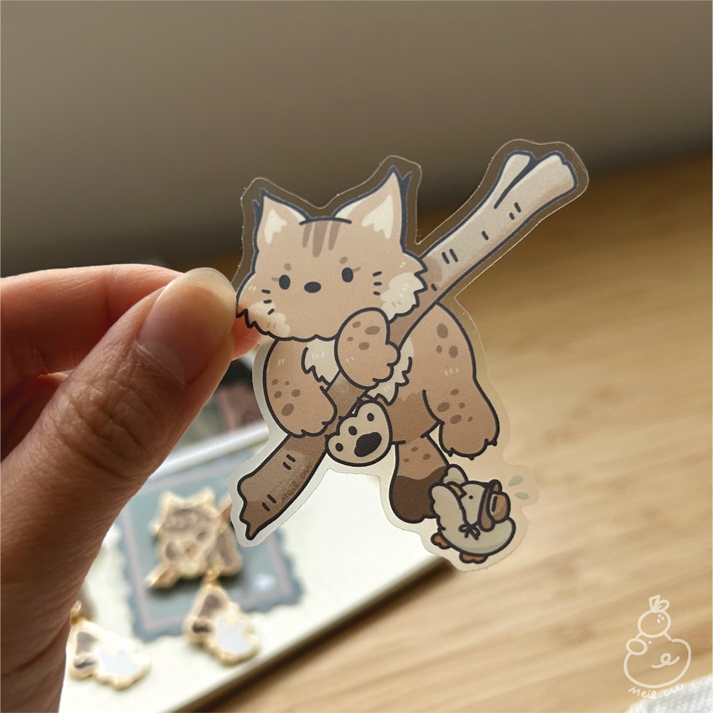 July 2025 rewards - Duckie Membership Ko-fi Archive | Enamel Pin, Artprint, Sticker