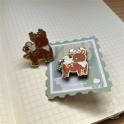 August 2025 rewards - Duckie Membership Ko-fi Archive | Enamel Pin, Artprint, Sticker