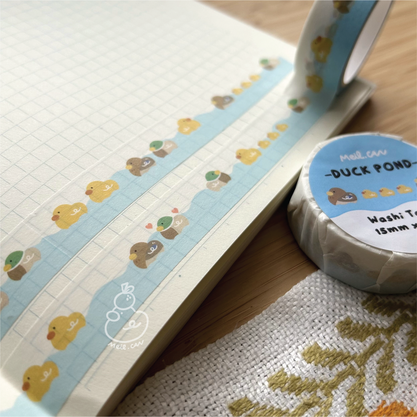 Duck Pond Washi Tape | Cute Washi Tape