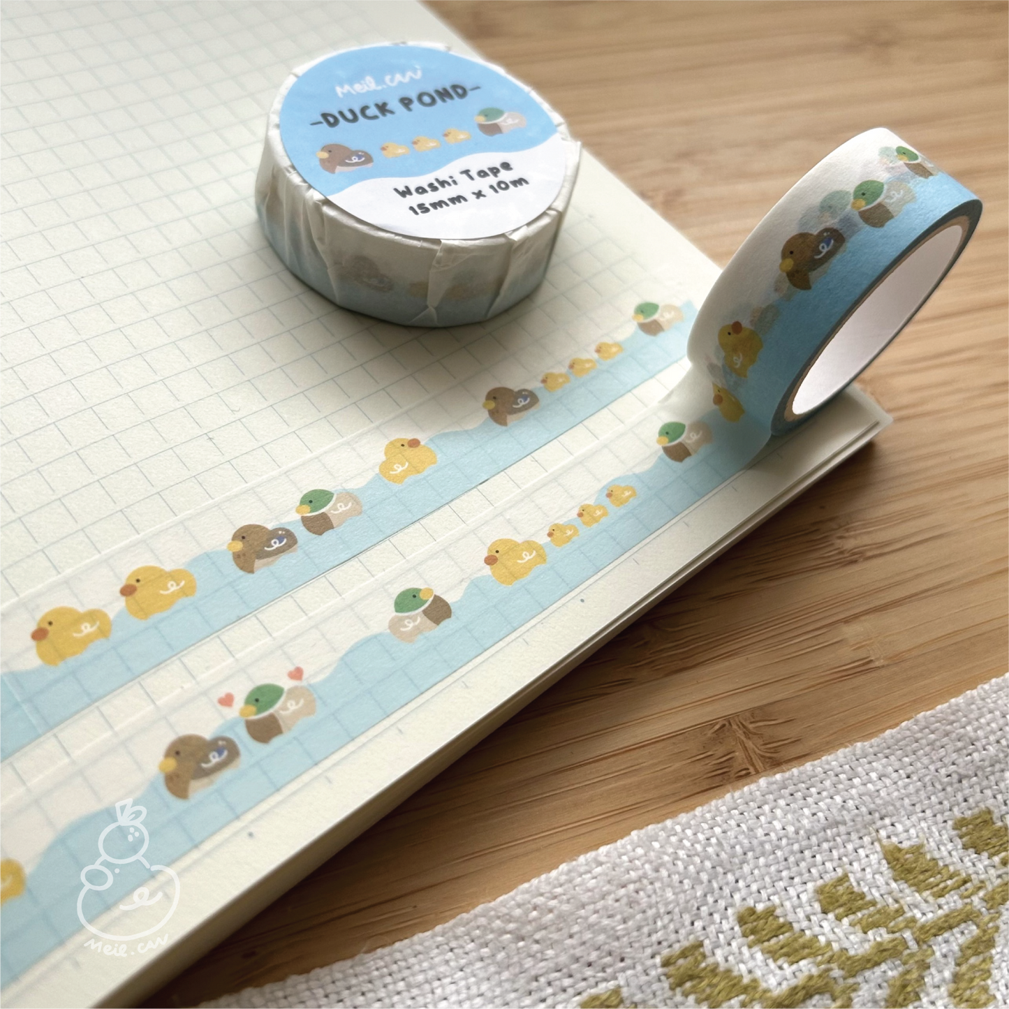 Duck Pond Washi Tape | Cute Washi Tape