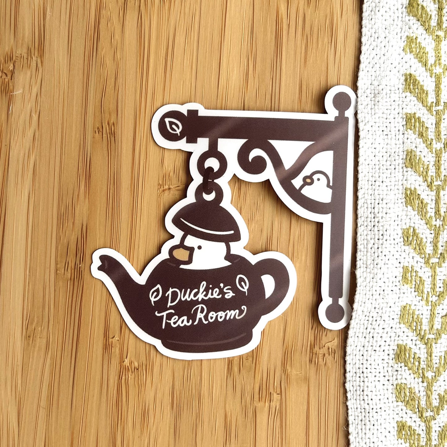 Vintage Shop Signs - Transparent Clear Die Cut Sticker - Part of Kickstarter Campaign
