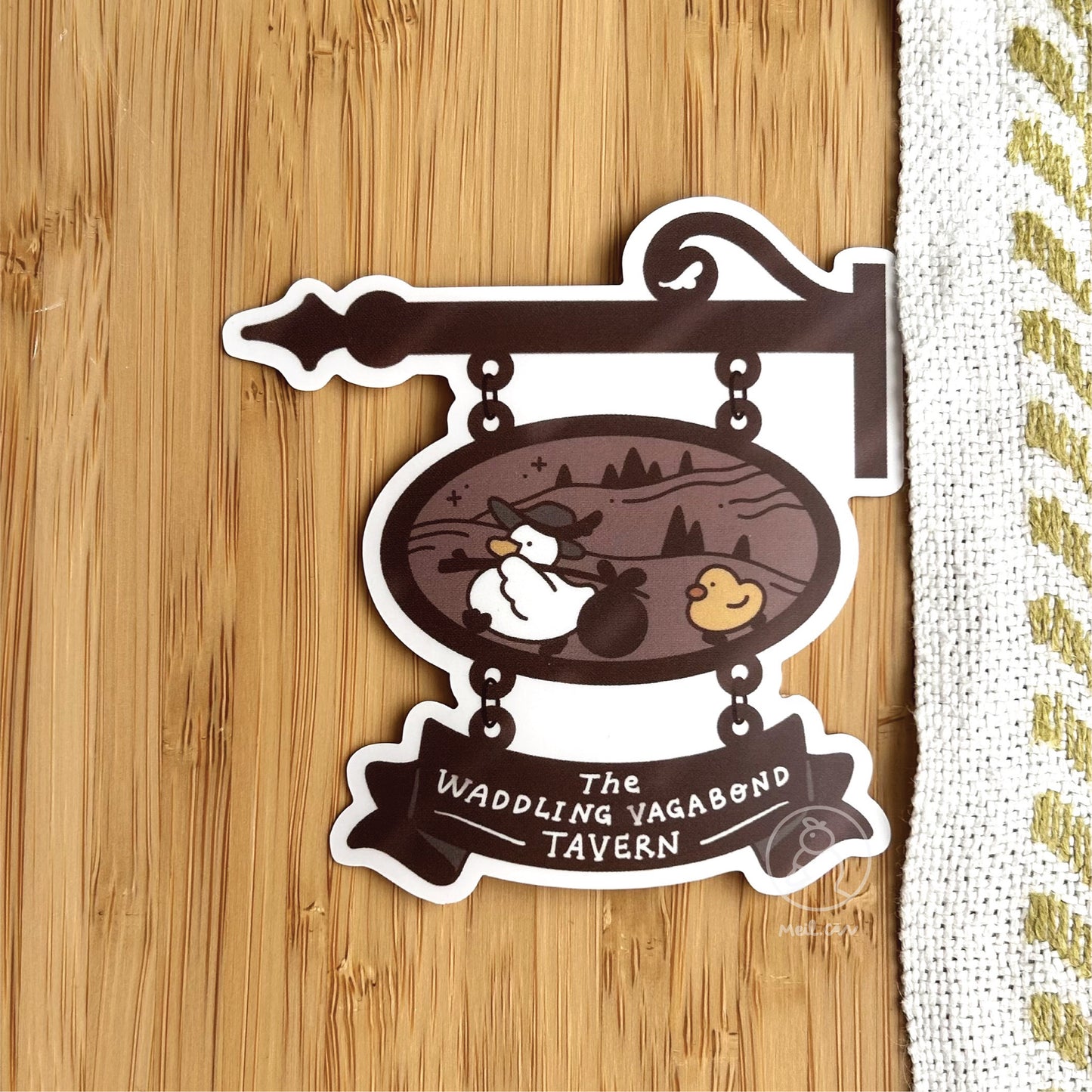 Vintage Shop Signs - Transparent Clear Die Cut Sticker - Part of Kickstarter Campaign