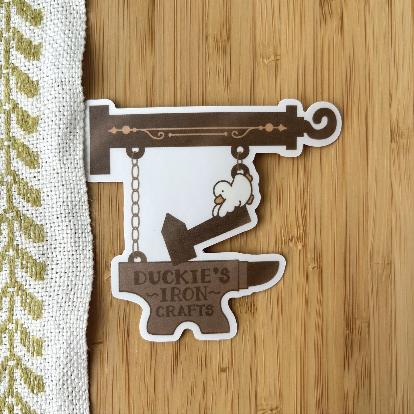 Vintage Shop Signs - Transparent Clear Die Cut Sticker - Part of Kickstarter Campaign