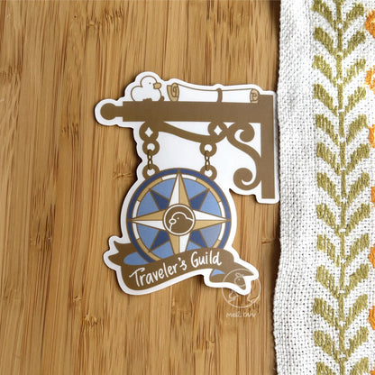 Vintage Shop Signs - Transparent Clear Die Cut Sticker - Part of Kickstarter Campaign