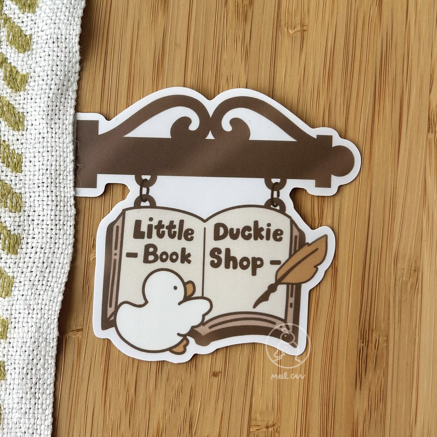 Vintage Shop Signs - Transparent Clear Die Cut Sticker - Part of Kickstarter Campaign