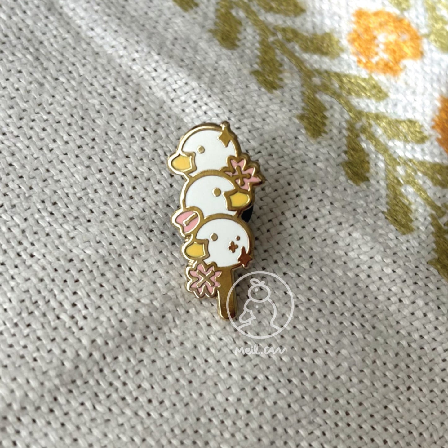Sakura Dango Enamel Pin - Mini Enamel Pin