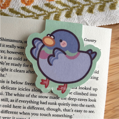 Pigeon - Bird Magnetic Bookmark