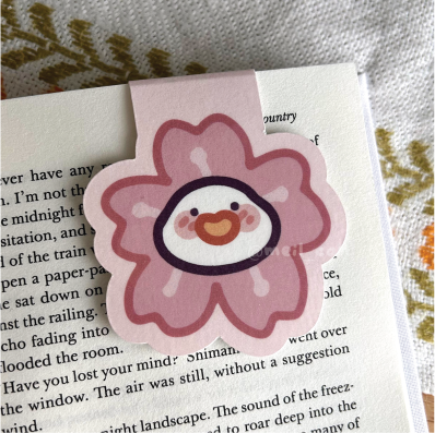Sakura Duckie - Duck Magnetic Bookmark