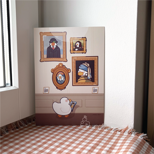 Art Gallery Day - A5 Size Art Print