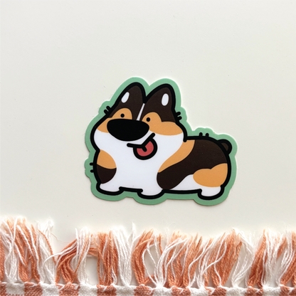 The Doggies - Matte Duck Die Cut Sticker | Cute Sticker