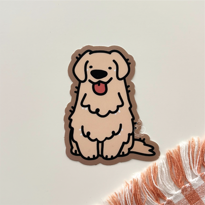 The Doggies - Matte Duck Die Cut Sticker | Cute Sticker