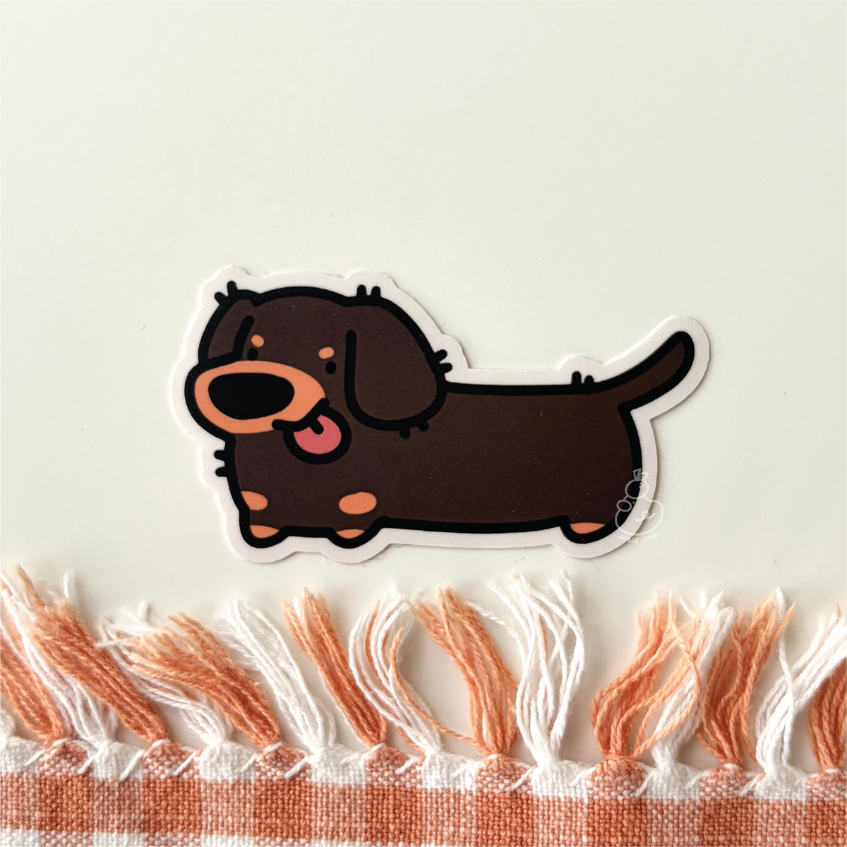 The Doggies - Matte Duck Die Cut Sticker | Cute Sticker
