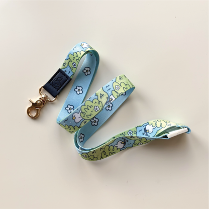 What's Behind the Bushes - Long Lanyard With Safety Release Buckle