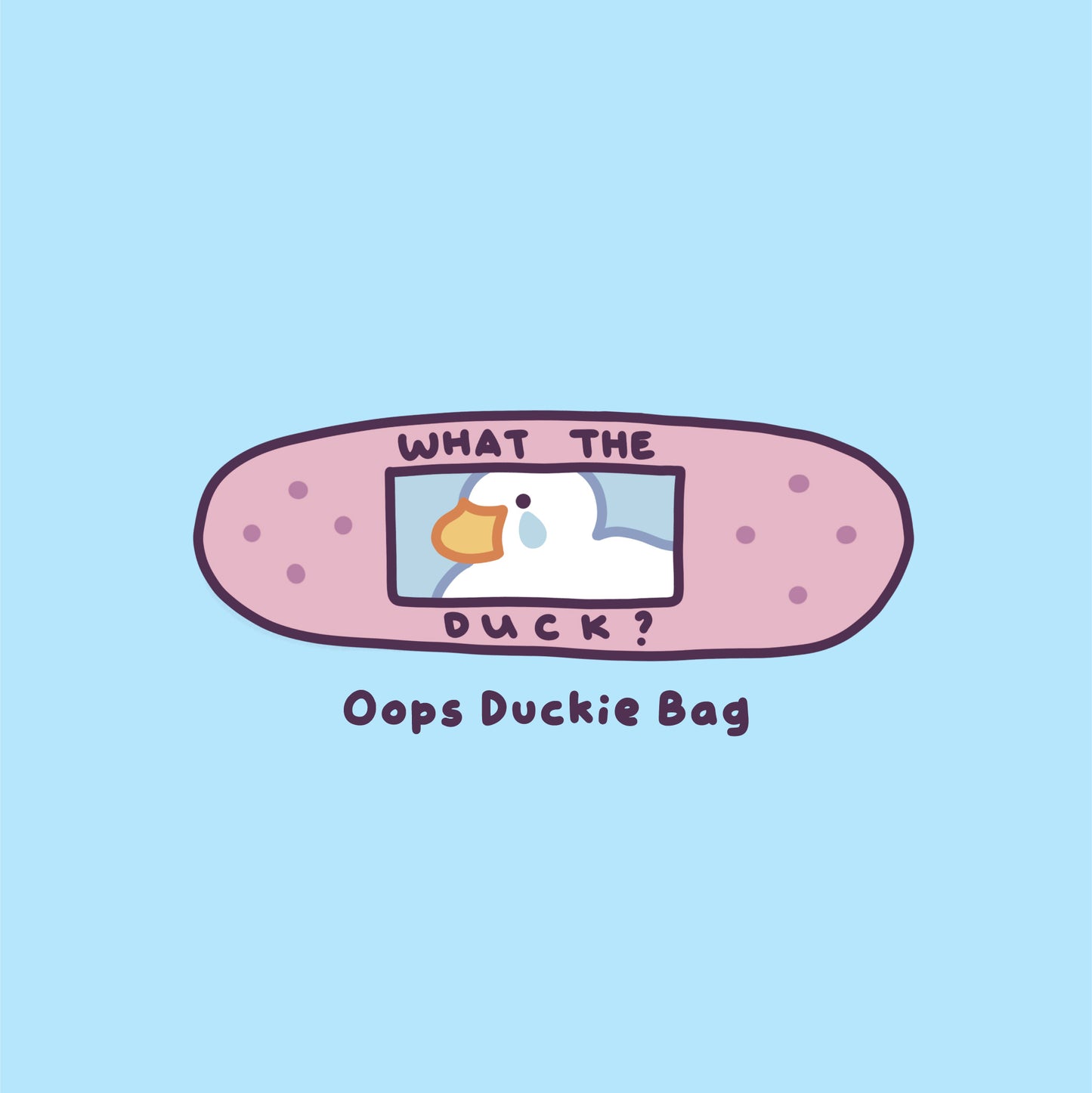 "What the Duck?!" Sticker Oops Bag